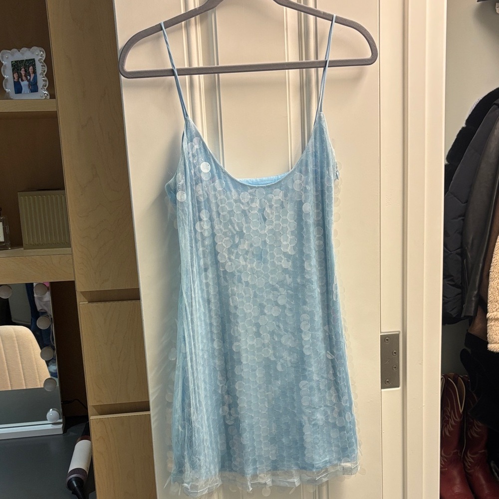SNDYS Light Blue Dress
